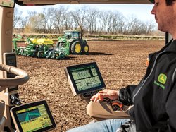 John Deere self-driving tractor