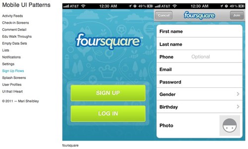 Mobile Pattern Types Mobile Design Patterns and Galleries | Big Medium