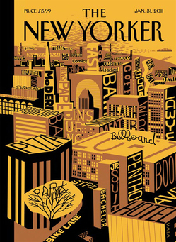 New Yorker Cover: Mental Landscape