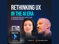 Veronika Kindred and Josh Clark on Commit & Push podcast: "Rethinking UX in the Era of UI"