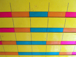 La Poste - Heat-map grid close-up