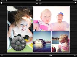 Layout app for iPad. Screenshot by Judith Leist.