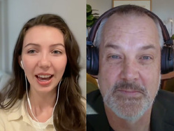 Veronika Kindred and Josh Clark on Lean Stories podcast
