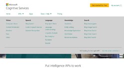 Microsoft's Cognitive Services APIs