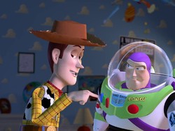 Woody and Buzz of Toy Story