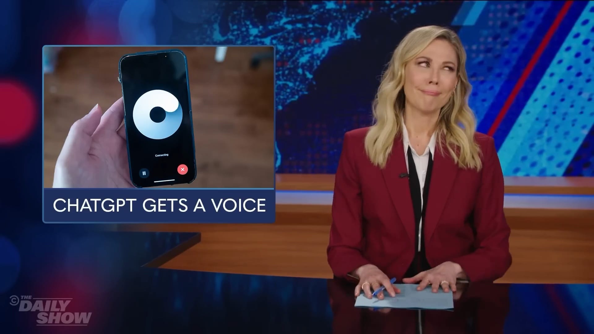 Desi Lydic takes on OpenAI on The Daily Show.